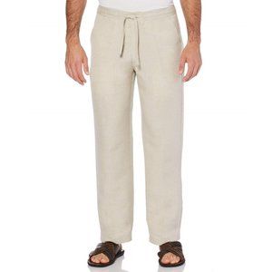 Men's Cubavera Linen Blend Pants Size 2XB 2XL Relaxed Fit Wedding Beach Island